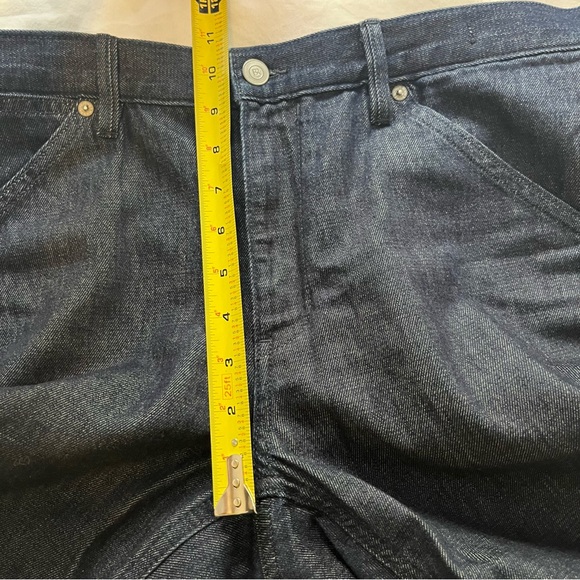 Banana Republic BR Jeans Slouch Straight Dark Wash Denim Zip Closure Women’s 29 - Picture 11 of 14